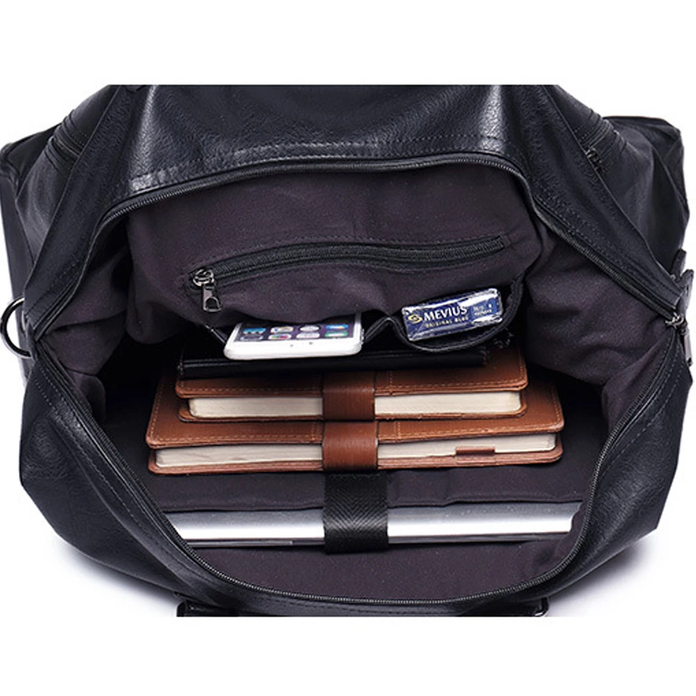 

Fashion Men Travel Bags Brand luggage Waterproof suitcase duffel bag Large Capacity Bags casual High-capacity leather handbag