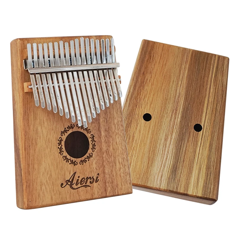 Полный комплект Aiersi Gecko дизайнерский подлокотник 17 ключей Kalimba портативный