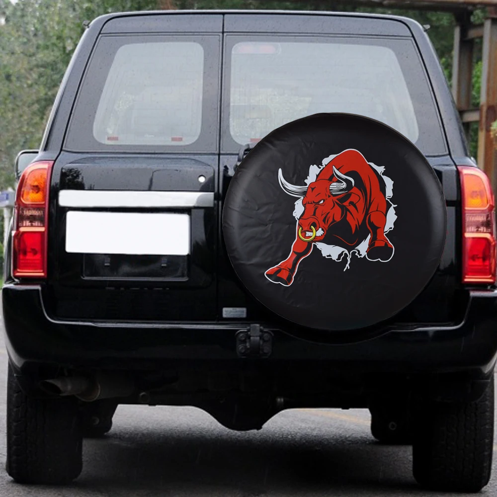 

Universal PVC Leather Spare Tire Wheel Cover Case Protector Bag Pouch For Jeep Wrangler Liberty Gladiator J12