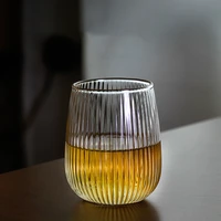 crystal whisky beer glass tea water cup wide belly whiskey glass drinking tumbler cocktail wine glass