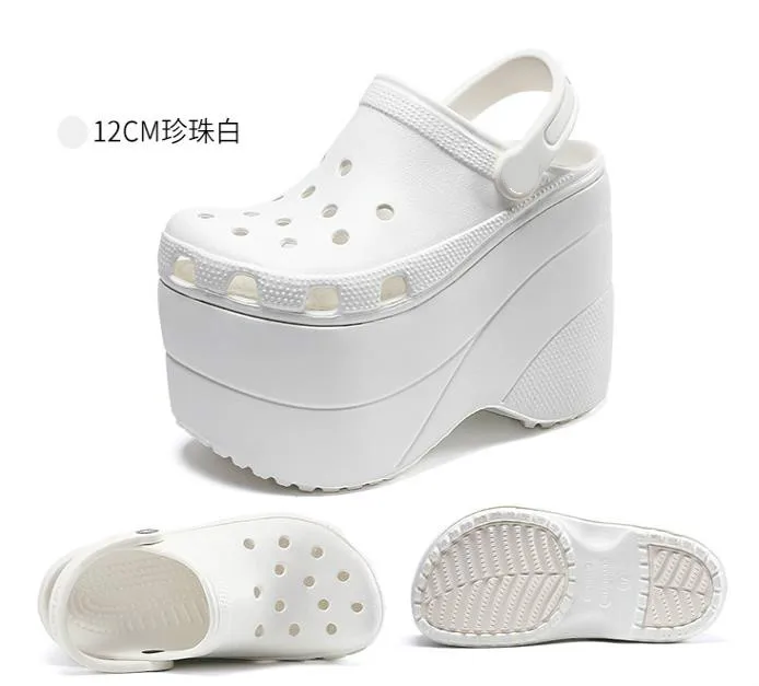 Новая версия лета 2019 года на толстой танкетке и нескользящем каблуке | Обувь