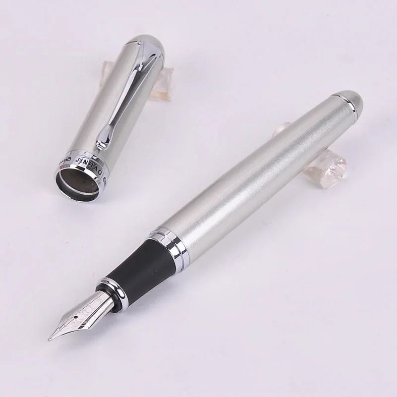 Благородный Jinhao 750 Королевский серебряный зажим розовое золото/серебро/черный 11