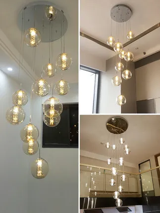 

nordic crystal crystal hanging lamp modern led chandelier luzes de teto living room decoration ventilador de techo