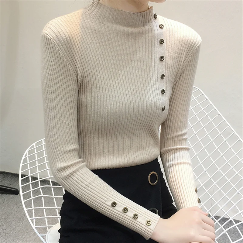

TA200 Sweater Turtleneck Sweaters Women Korean Fashion Woman Knitted Sweater Women Sweaters and Pullovers Winter Clothes Women