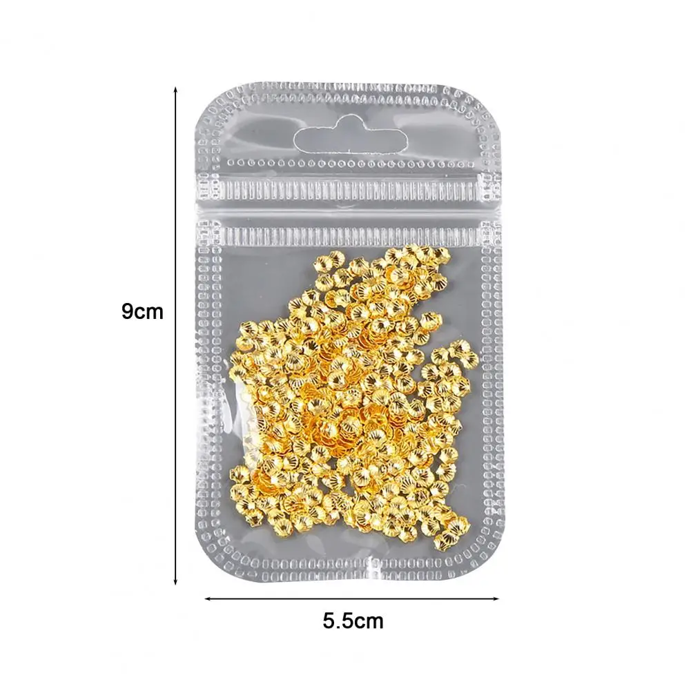 

80% Hot Sale 500Pcs/Pack Nail Art Studs Hollow Design Decorating Nails Metal Fashion Manicure Rivet Sequins for Beauty