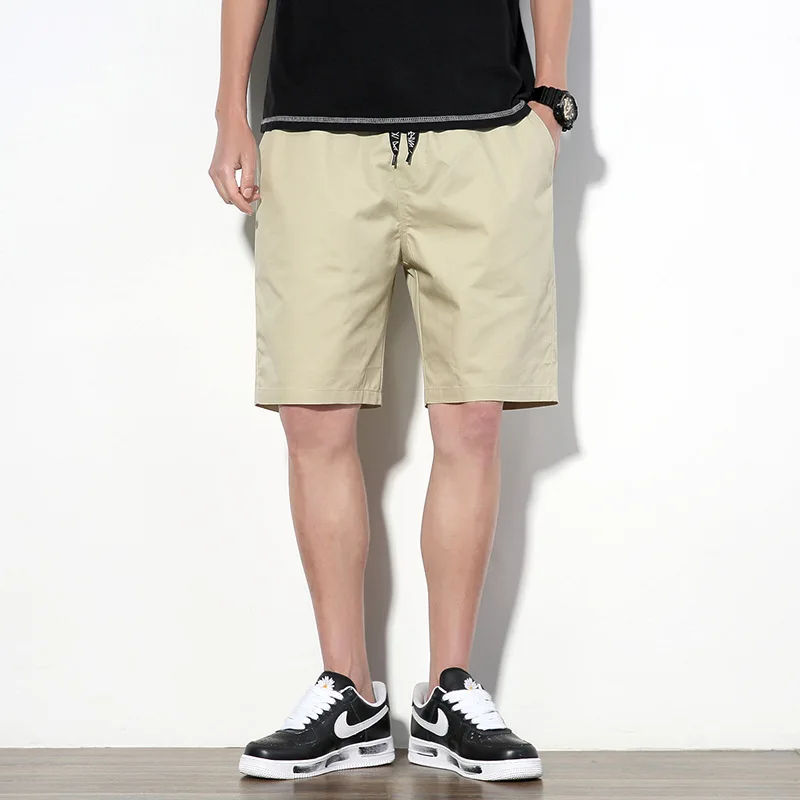 

Hot Mens Summer Shorts Casual Solid Pocket Gym Sport Running Workout Cargo Pants Jogger Trousers 2021