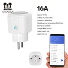 Стандартная розетка ЕС Alexa Smart Socket WiFi Phone синхронизация переключатель европейская вилка умный дом 10A16A