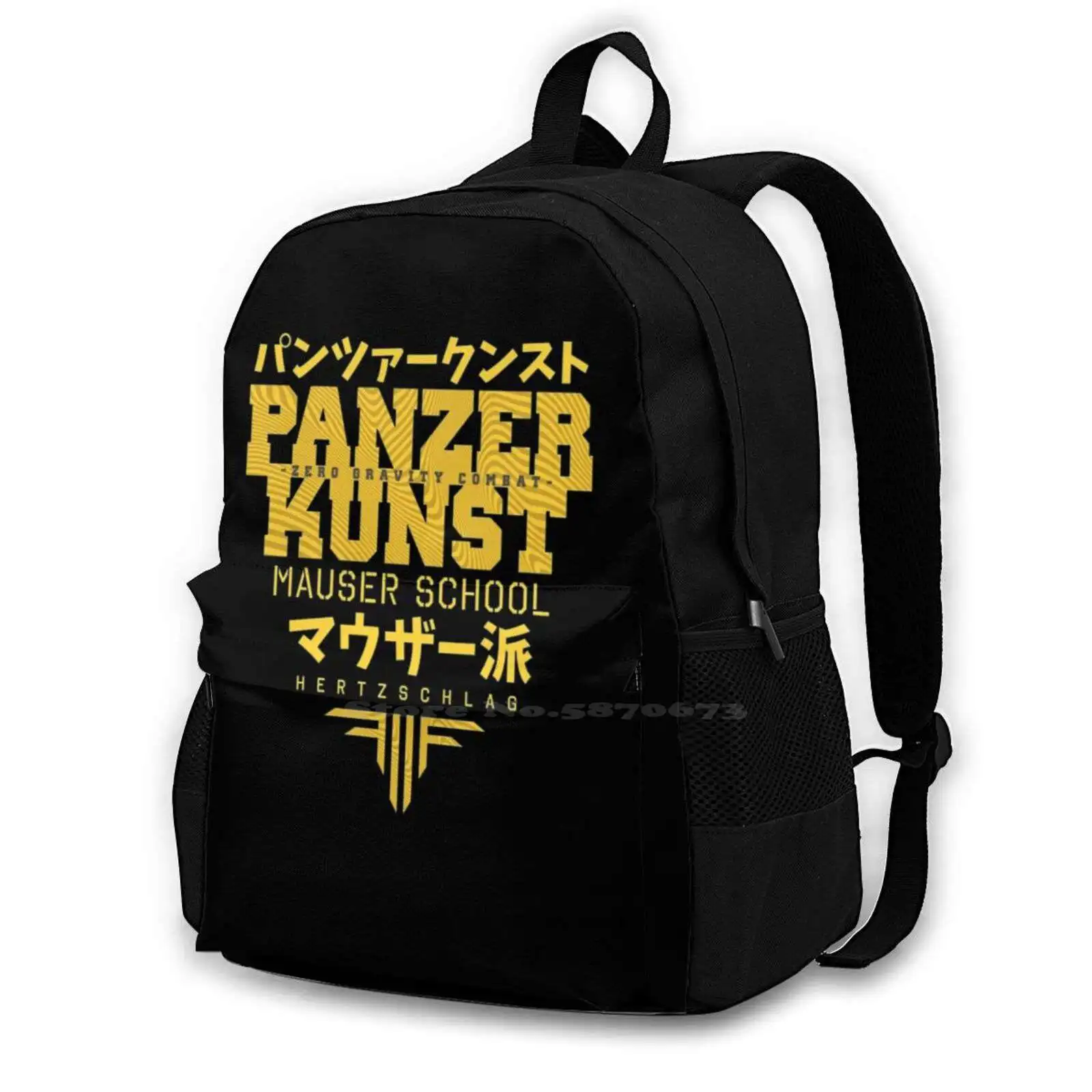 

Mauser School Combat Travel Laptop Bagpack Fashion Bags Panzer Battle Angel Alita Alita Gally Gunnm Manga Anime Otaku Sci Fi