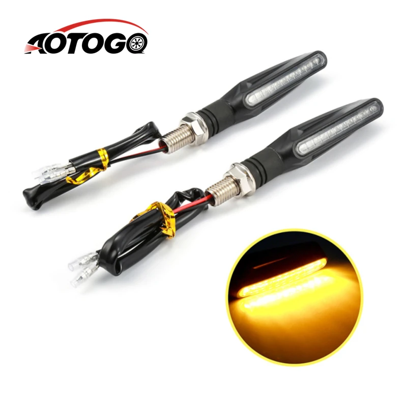 Универсальный светодиодный указатель поворота для мотоцикла поворотный