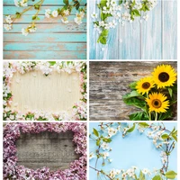 vinyl custom photography backdrops props flower wood planks photo studio background 21912 nnl 04