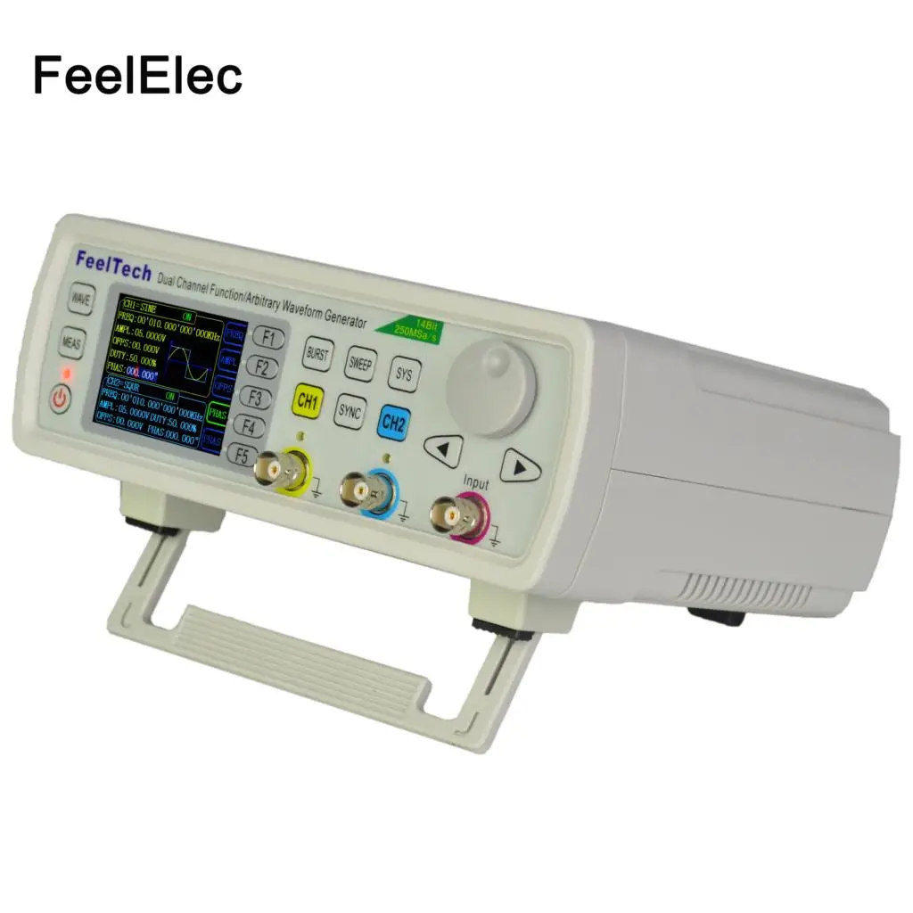 Feeltech FY6600-60MHz высокоточное цифровое управление двухканальная Функция DDS/генератор