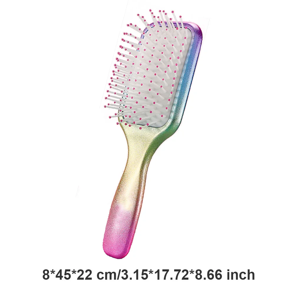 

Hair Brush Paddle Brush Massage Air Cushion Comb For Detangling Dry Wet Hair Reducing Hair Breakage Girls Hair Scalp Massage