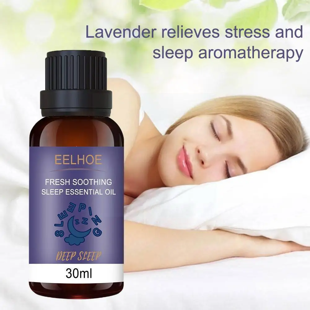 

30ml Relieve Stress Sleep Diffuser Oil Sandalwood Lavender Oil Bergamot Sleep Oil Essential Cinnamon Aromatherapy Jasmine K4X5