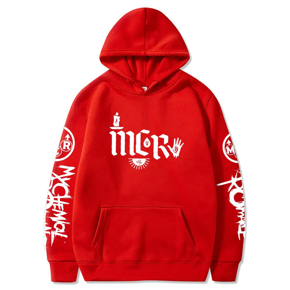 Толстовка с капюшоном для мужчин и женщин My Chemical Черный парадный худи в стиле