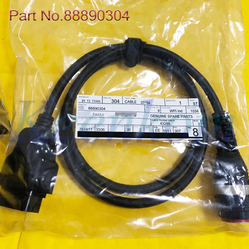 OBD2 основной Диагностический кабель для Volvo 88890304 Основной Тестовый Кабель