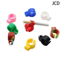 jcd new hot 1pcs silicone ring finger hand rack cigarette holder for regular smoking smoker holder