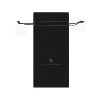 10x new camera lens bag soft storage protector bag drawstring pocket gift protective flannel pouch black