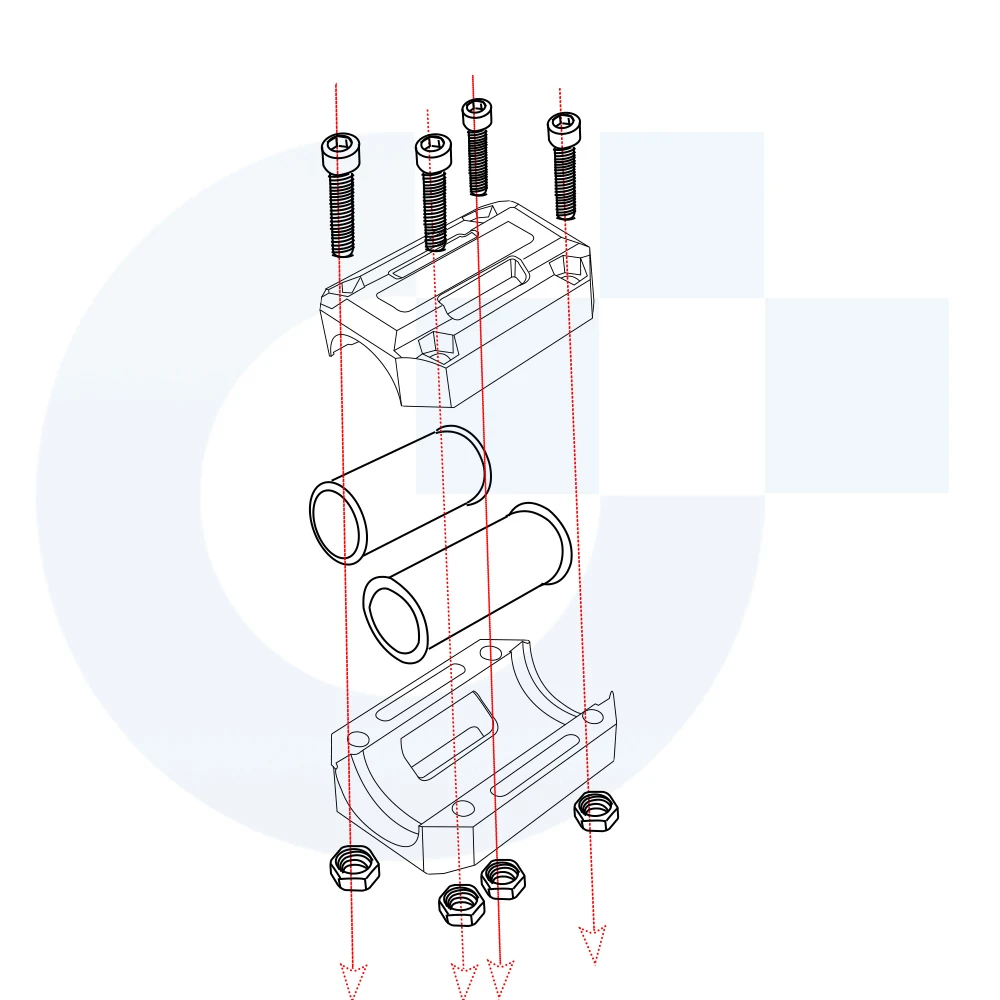 22/25/28 мм двигателя мотоцикла Защита Защитный бамперный постельный декоративный