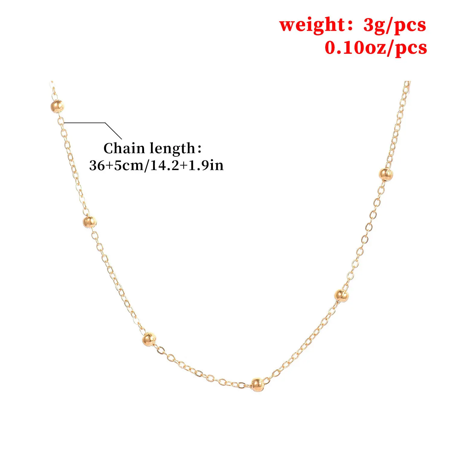 HebeDeer женские бусы колье ожерелье цепочка ювелирное изделие женское желтое