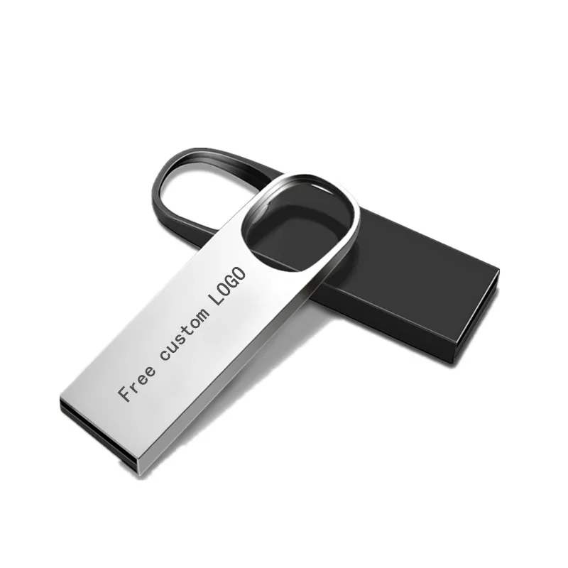 

USB flash Drive 32GB memory sticks pen drive 16gb 8gb metal High Speed u disk Pendrive 128GB 64gb memoria usb free custom LOGO