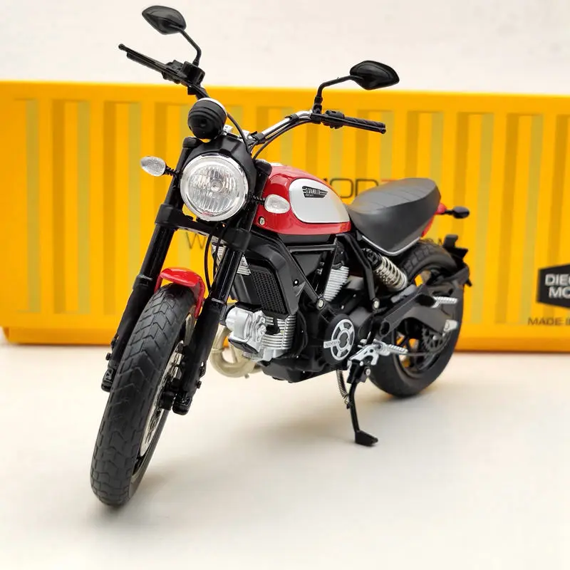 TSM 1/12 для D ~ cati скремблер значок 803CC 2015 Rosso TSMMC004 красный мотоцикл литья под