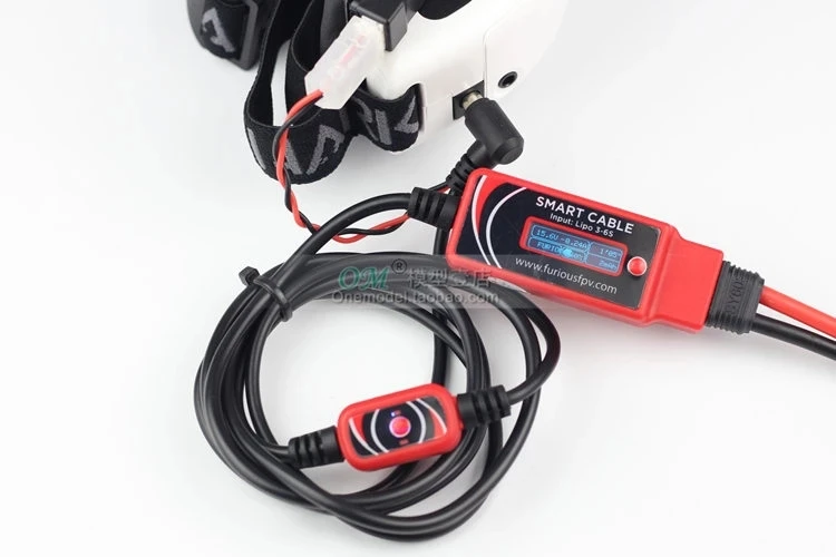 T./-новые очки Fat Shark HDO с удлиненным литиевым аккумулятором и шнуром питания/Furious FPV