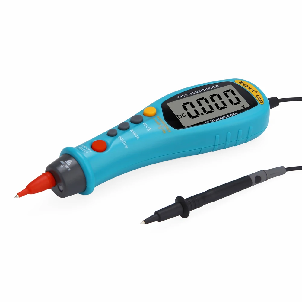Ручка Тип Цифровой мультиметр Авто-диапазон True RMS NCV 6000 отсчетов/DC Напряжение
