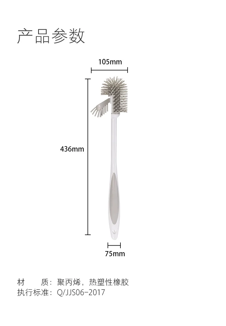 

Creative Toilet Brush Eco Long Handle Silicone Cleaning Brush Usefull Stuff Bathroom Cleaner Limpia Brochas House Items AC50CB