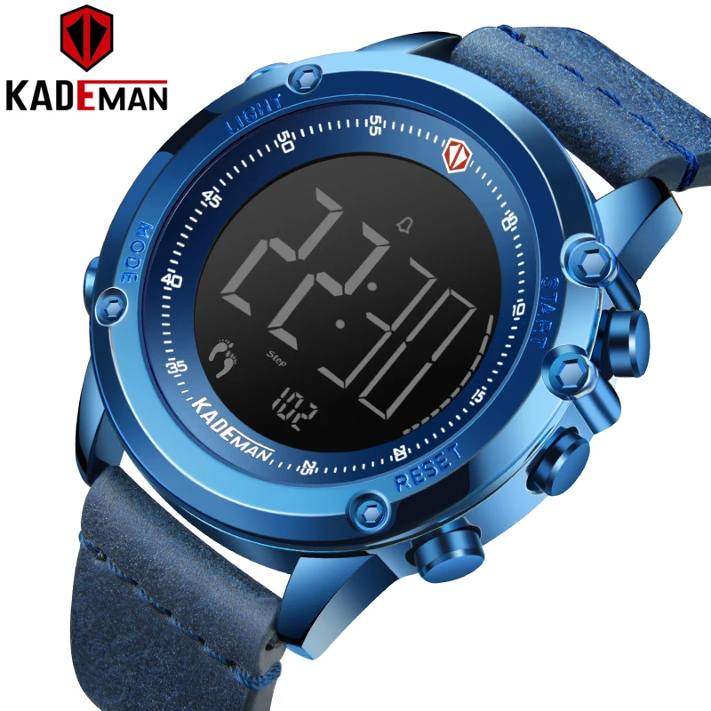 Часы наручные K698 KADEMAN мужские спортивные роскошные брендовые светодиодные