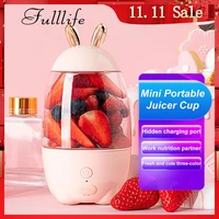 mini portable juicer usb electric mixer fruit smoothie blender for machine personal food processor maker juice extractor