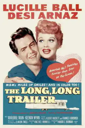 Длинный трейлер из фильма Desi Arnaz Sr. Lucille Ball marjory Шелковый плакат настенная живопись
