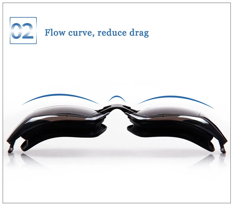 Водонепроницаемые противотуманные очки для плавания унисекс занятий спортом на