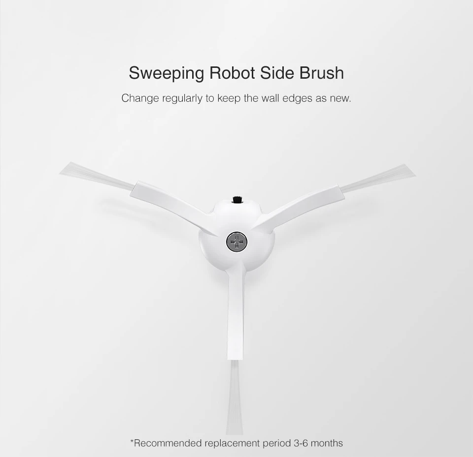 Для XiaoMi Roborock S50 S51 S55 аксессуары Запчасти для пылесоса HEPA фильтр Швабра Ткань основная щетка боковая щетка фильтр водяного бака