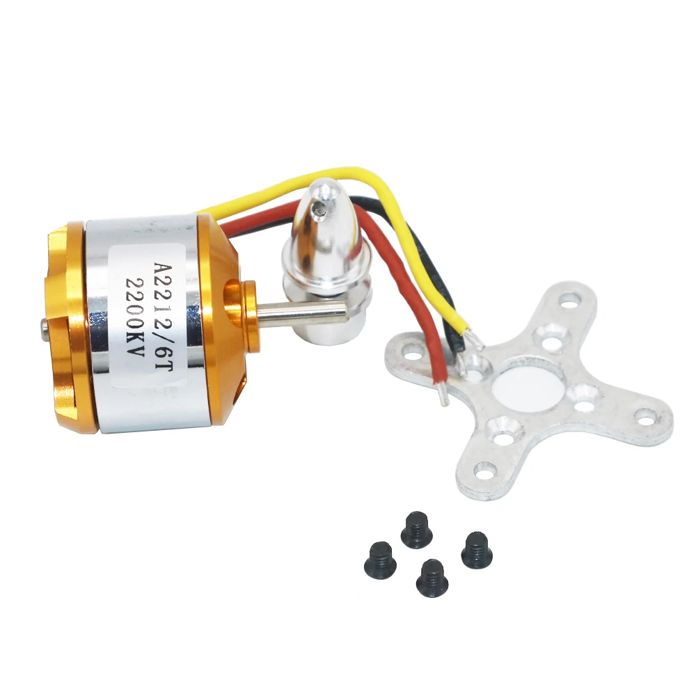 Новый бесщеточный двигатель XXD A2212 930KV/1000KV/1400KV/2200KV/2700KV 2 3S для радиоуправляемого