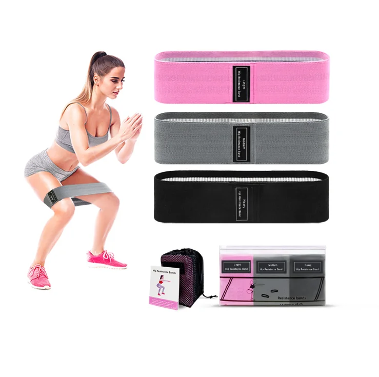 

Squat resistance band suit hip elastic band beautiful buttocks hip ring fitness yoga stretching band