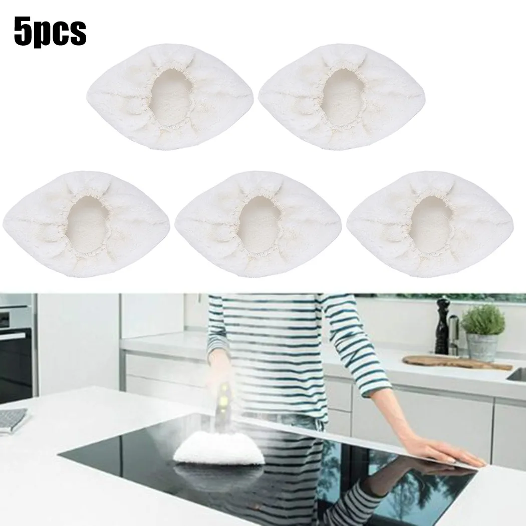 

5 * Mop Covers For KARCHER SC3 SC3.100 SC4 SC4.100 Steam Cleaner *100% Brand New And High Quality.