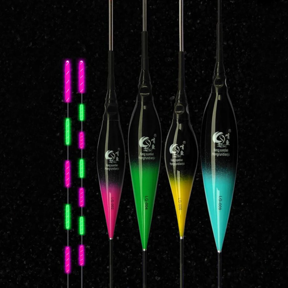 Специальный фиолетовый светильник светодиодный поплавок для рыбалки светящиеся