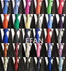 Галстук мужской, 8 см, 100% шелк, роскошный однотонный клетчатый, Деловой, шейный галстук для костюма, галстук для свадебной вечеринки