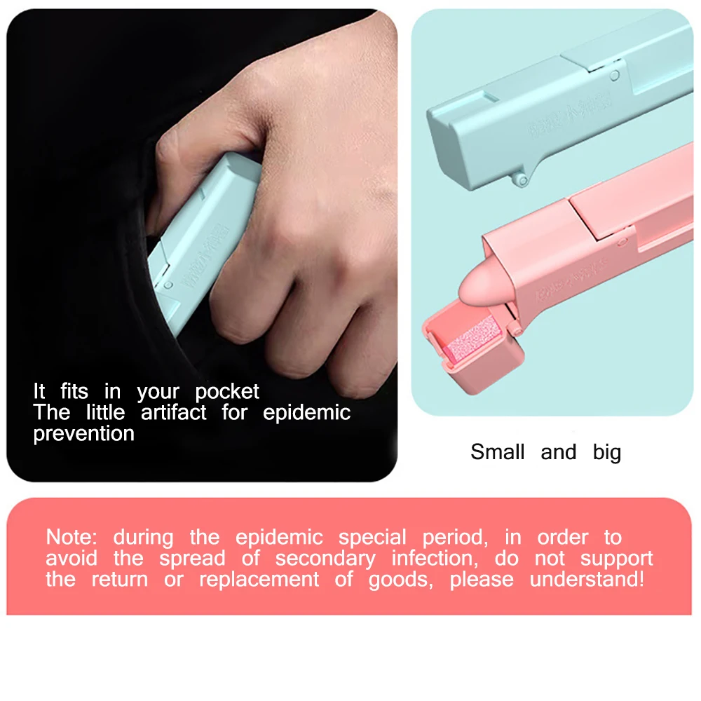 Антибактериальный ручной захват Кнопка Лифт пресс ящик для инструментов