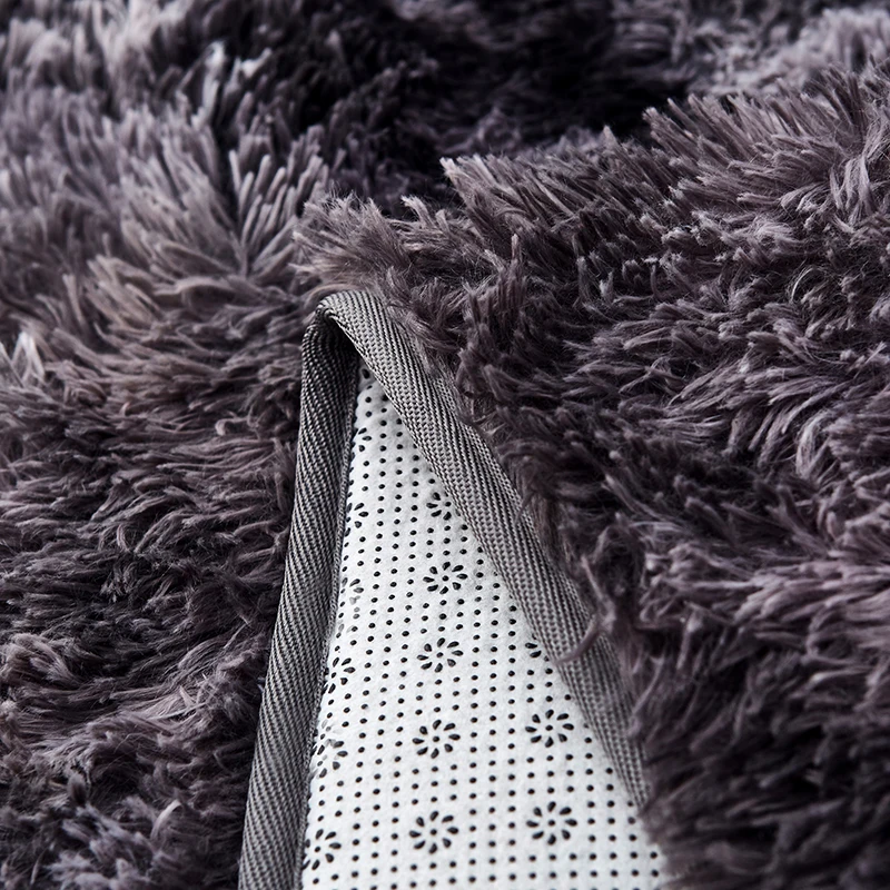 Living Room Plush Carpet Solid Color Lounge Rug Pads For Bedroom Sofa Children'S And Cloakroom 6 Sizes | Дом и сад
