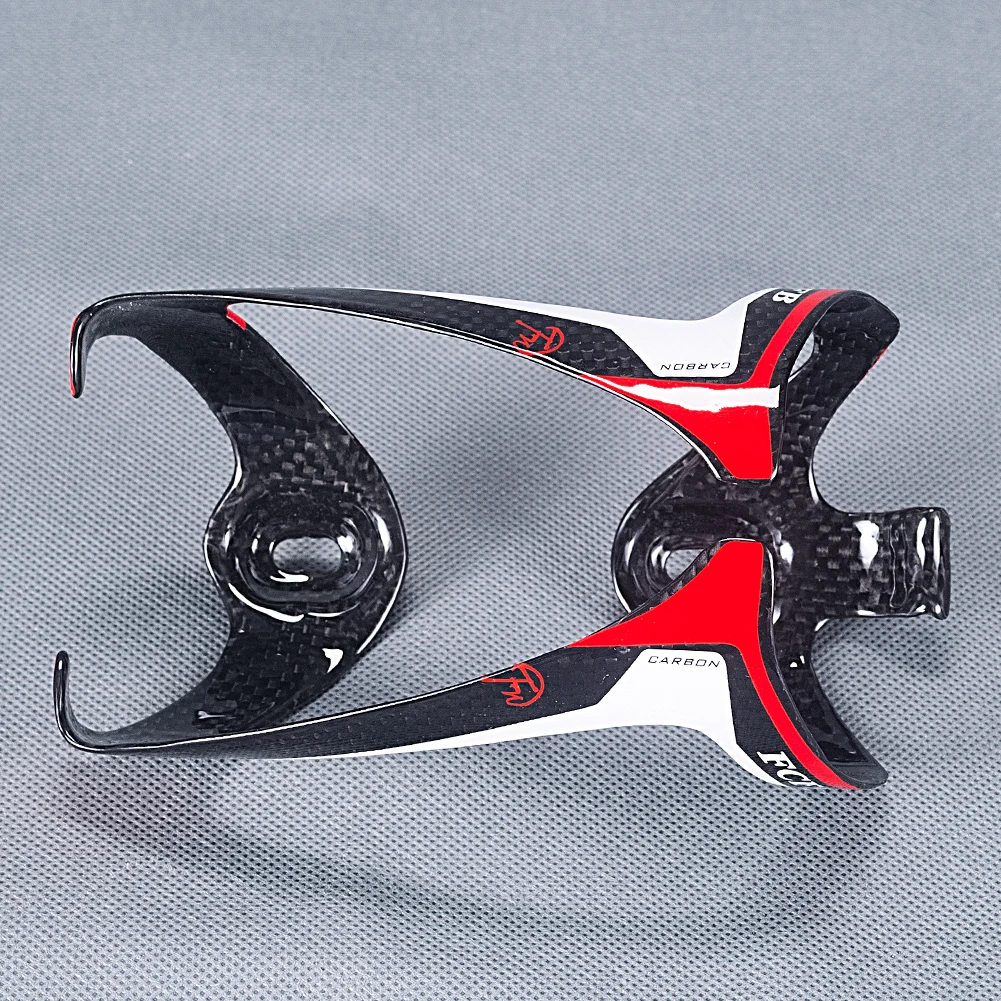FCFB Full 3k Carbon Fiber Water Bottle Holder Bicycle Bottles Cage Bike Parts Cycling Accessories