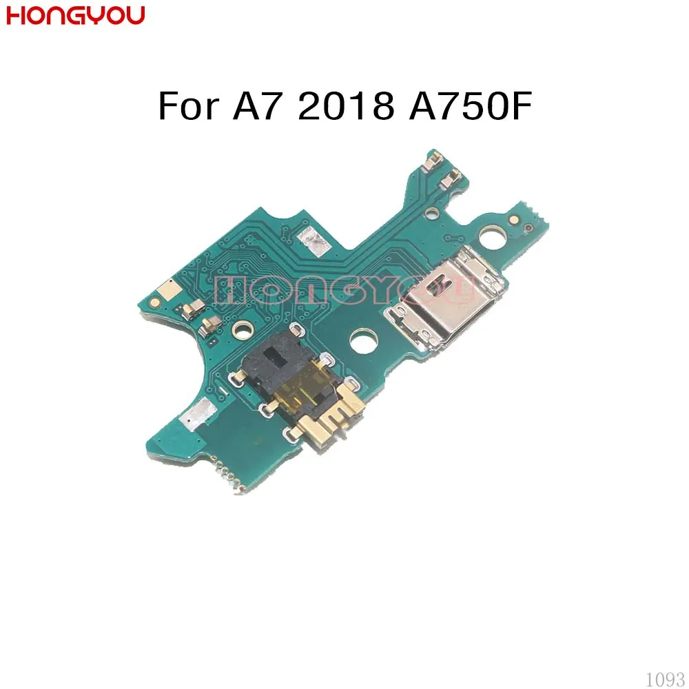 30 шт./лот для Samsung A7 2018 A750F USB зарядная док-плата зарядный штекер гнездо порт разъем