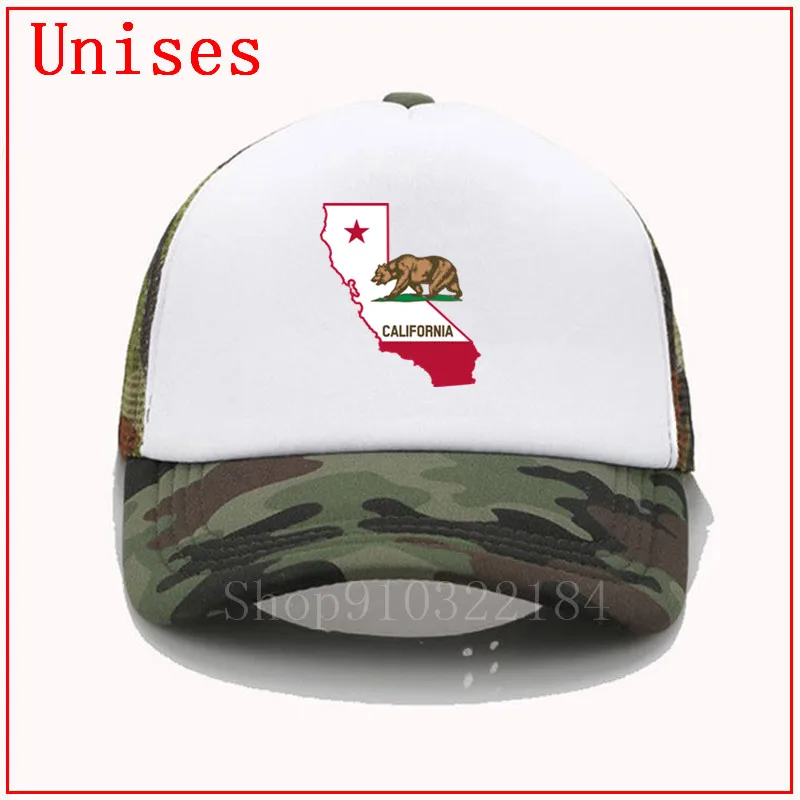 Калифорнийский медведь snapback шляпы для мужчин женщин бейсбольные водителя