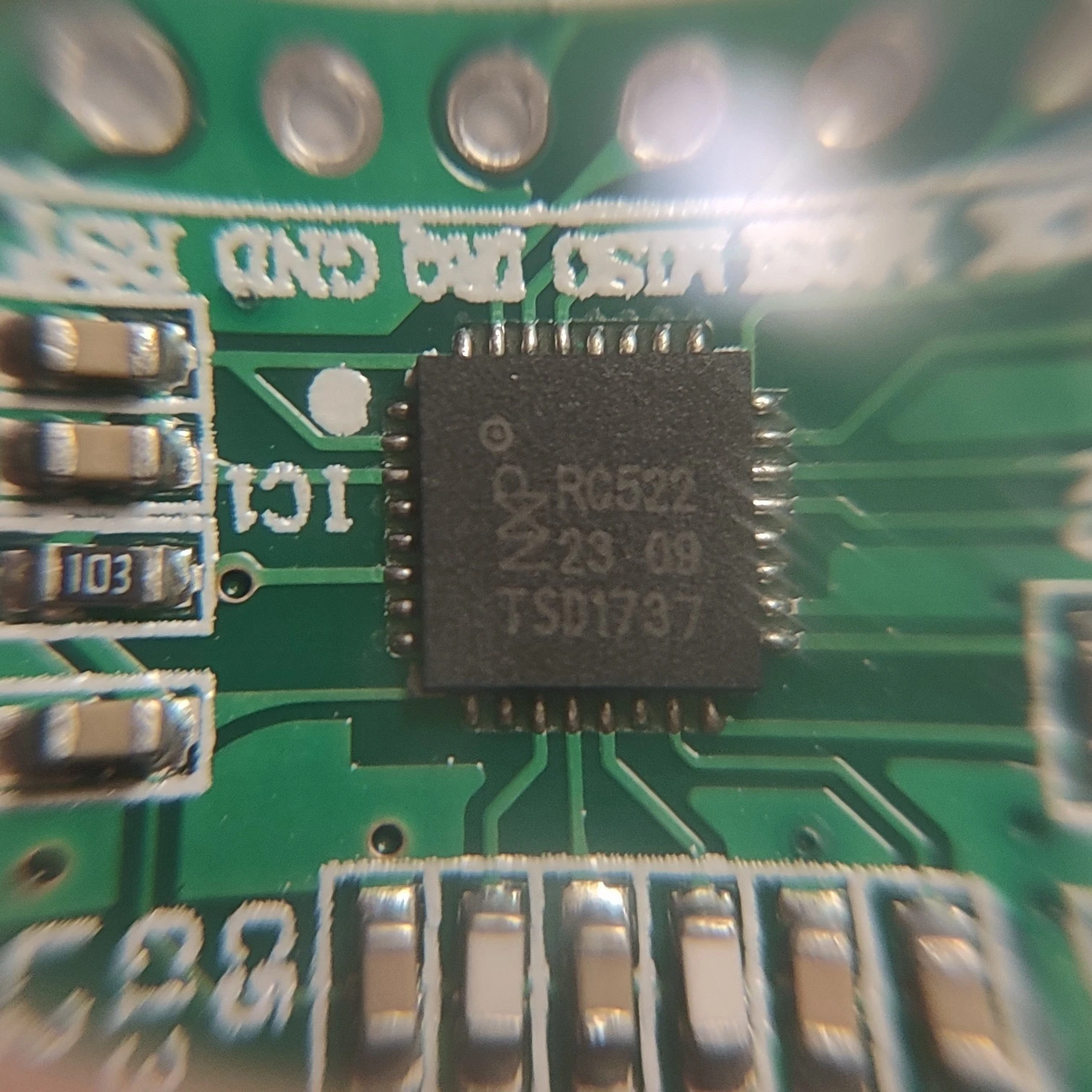 Модуль считывания RFID-карт RC522 S50 SPI 13 56 МГц |