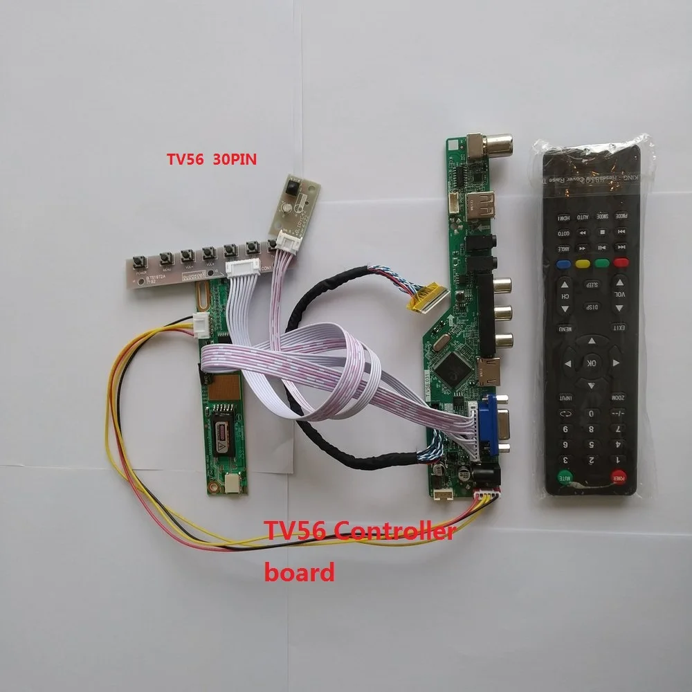 

For CLAA154WA05 AV USB LCD LED 1 CCFL lamps 1280*800 15.4" AUDIO VGA Controller driver Board TV HDMI-compatible diy