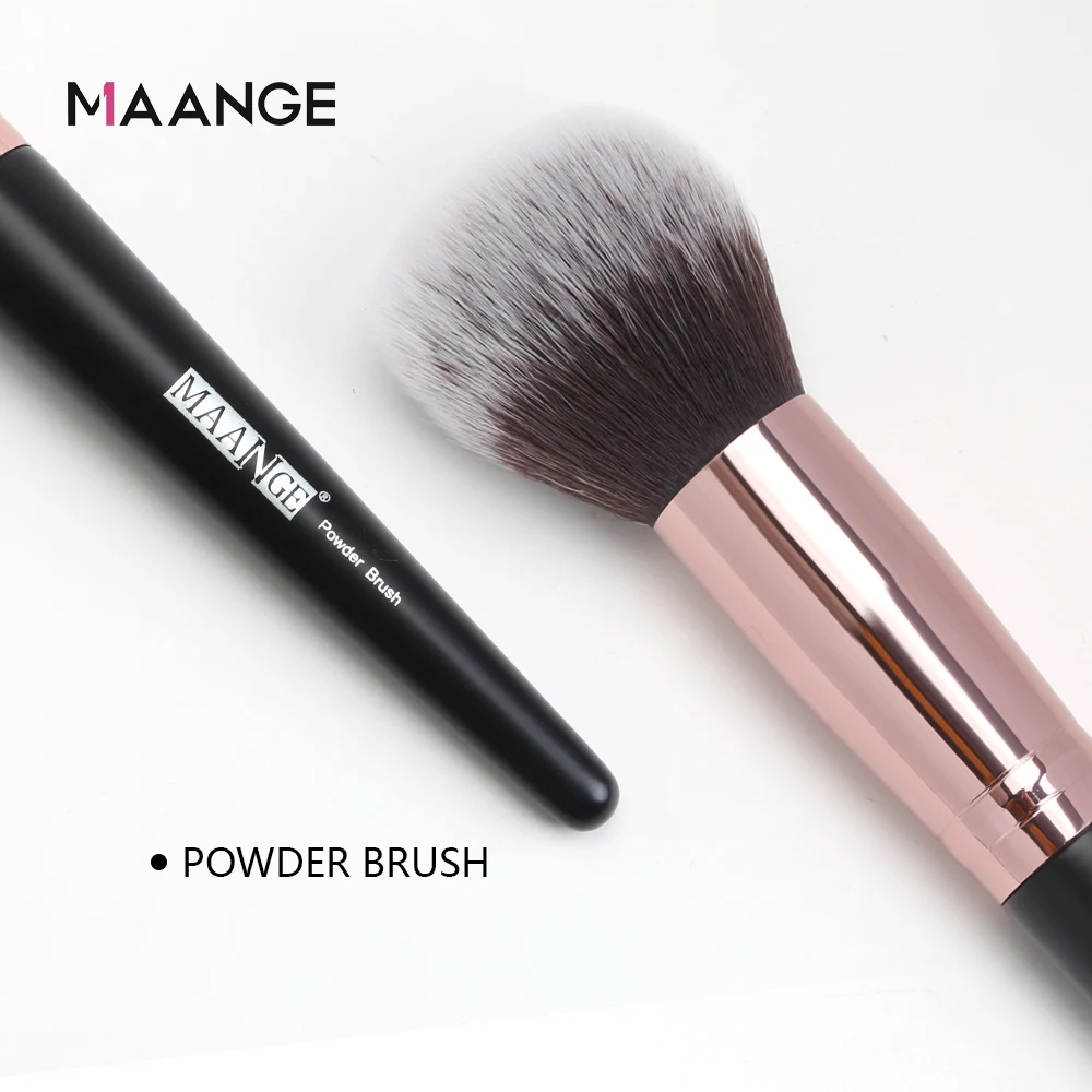 MAANGE 1 шт. мягкие большие кисти для основы макияжа волос румяна пудры консилера