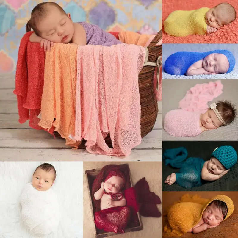 Новинка 10 цветов эластичная трикотажная накидка для фотосъемки Бубль s реквизит