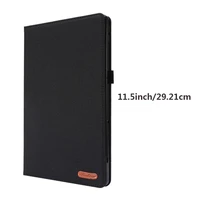 handsfree tablet stable stand case shell holder compatible with tab xiaoxin pad 11 5inch pu cloth flip cover holder