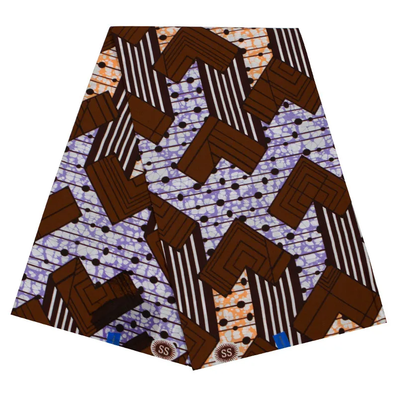 

Воск Африканский Нигерия принты ткани настоящая ткань воск для женщин платье Материал Анкара ТИСУ 6 ярдов лучшее качество ткани