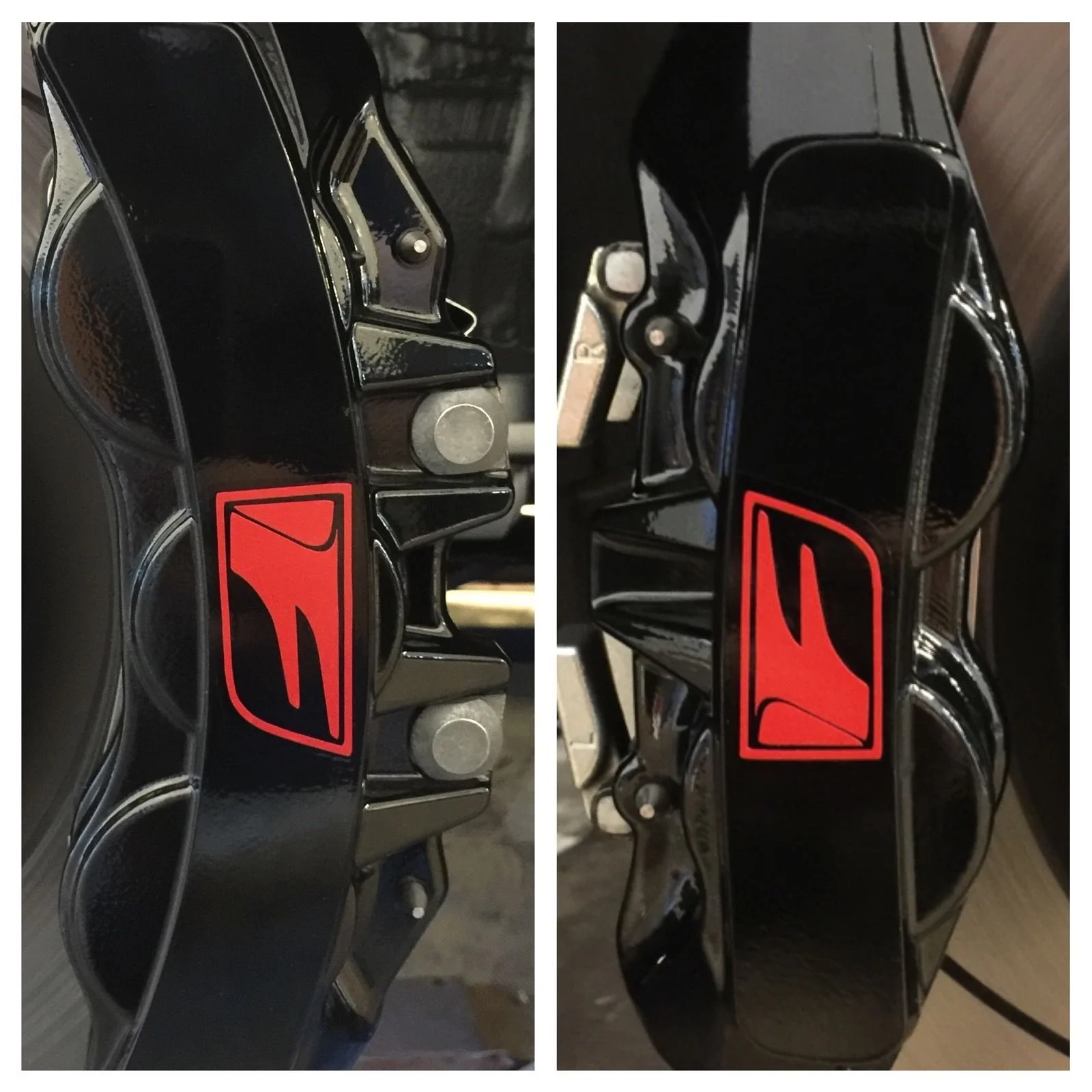 Виниловая наклейка на тормозной суппорт для 8 шт. 2016 Lexus GS F глянцевый